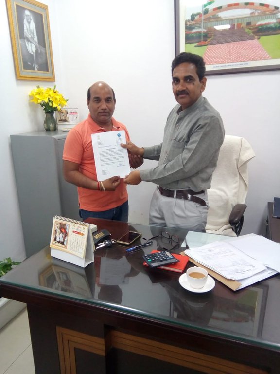 CBI Academy Investiture Ceremony Letter