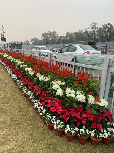 Republic Day Celebration Kartavya Path VIP Enclosure